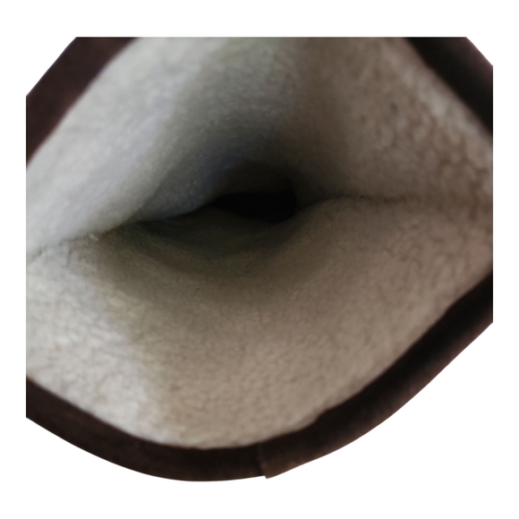 Juicy Couture Brown Suede Logo Embossed Tall Boots 7.5 - Picture 8 of 11